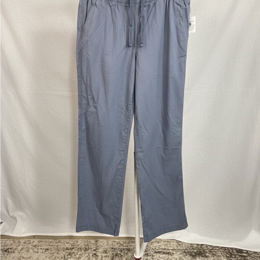 L.L. Bean Women's Gray Comfy Pants New With Tags 14 Medium Tall Pull On Pant